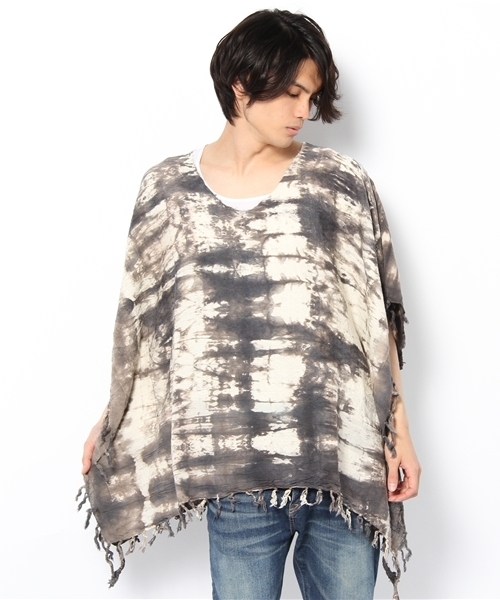 goa（ゴア）の「アフガンストールポンチョ（その他トップス）」 - WEAR