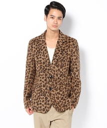 WEGO | レオパードメルトンテーラードジャケット(テーラードジャケット)