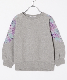 GLOBAL WORK | 【キッズ】カットワークウラケプルオーバー長袖/775912(Tシャツ/カットソー)