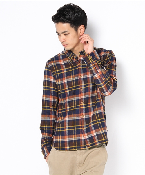 CIAOPANIC(チャオパニック)の「ビエラチェックシャツL/S(シャツ/ブラウス・メンズ・グリーン/ネイビー/ブルー/パープル/グレー/ホワイト/その他/レッド/ベージュ/オレンジ/イエロー・X-LARGE/LARGE/MEDIUM)」の10枚目の写真