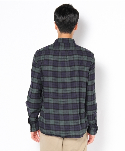 CIAOPANIC(チャオパニック)の「ビエラチェックシャツL/S(シャツ/ブラウス・メンズ・グリーン/ネイビー/ブルー/パープル/グレー/ホワイト/その他/レッド/ベージュ/オレンジ/イエロー・X-LARGE/LARGE/MEDIUM)」の16枚目の写真