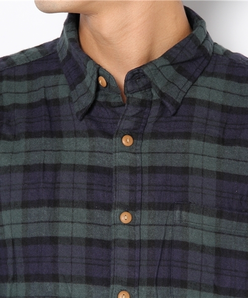 CIAOPANIC(チャオパニック)の「ビエラチェックシャツL/S(シャツ/ブラウス・メンズ・グリーン/ネイビー/ブルー/パープル/グレー/ホワイト/その他/レッド/ベージュ/オレンジ/イエロー・X-LARGE/LARGE/MEDIUM)」の15枚目の写真