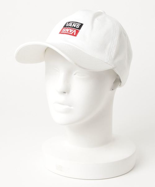VANS(バンズ)の「VANS/ヴァンズ Reverse V Embroidery Low Cap(キャップ・メンズ・ブラック/ホワイト・ONE SIZE)」の6枚目の写真