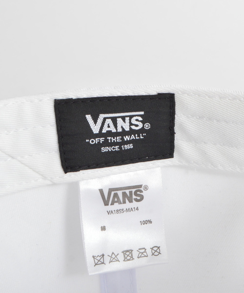 VANS(バンズ)の「VANS/ヴァンズ Reverse V Embroidery Low Cap(キャップ・メンズ・ブラック/ホワイト・ONE SIZE)」の10枚目の写真