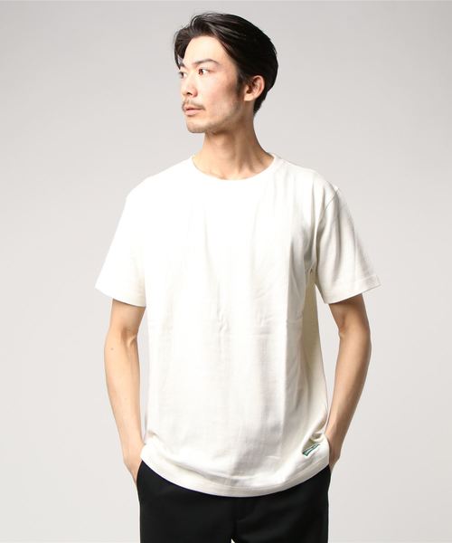 go slow caravan（ゴースローキャラバン）の「A HOPE HEMP/アホープヘンプ　REGULAR SS TEE（Tシャツ/カットソー・メンズ・ライトイエロー/インディゴブルー/ブルー/セージグリーン/ナチュラル/ブラウン/ブラック/レッド・MEDIUM/X-LARGE/SMALL/LARGE）」の5枚目の写真