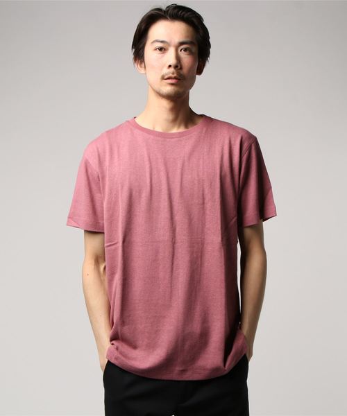 go slow caravan（ゴースローキャラバン）の「A HOPE HEMP/アホープヘンプ　REGULAR SS TEE（Tシャツ/カットソー・メンズ・ライトイエロー/インディゴブルー/ブルー/セージグリーン/ナチュラル/ブラウン/ブラック/レッド・MEDIUM/X-LARGE/SMALL/LARGE）」の8枚目の写真