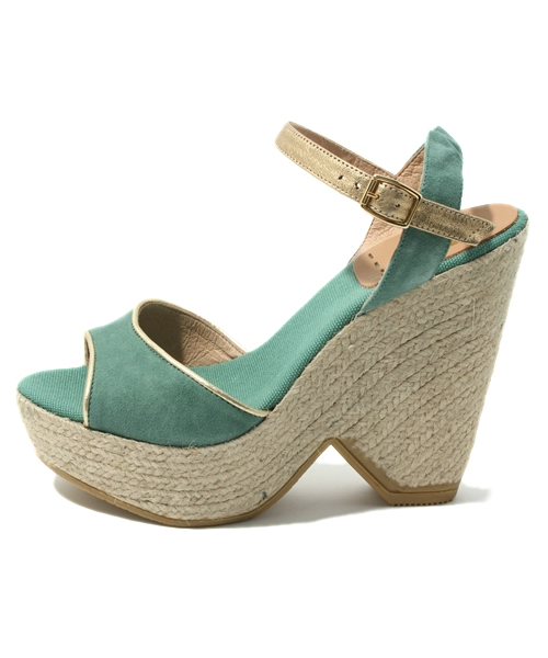 Soareak(ソアリーク)の「【KANNA】 パイピングベルトウェッジ(サンダル・レディース・ライトグリーン/ライトピンク・36/38/37)」の3枚目の写真