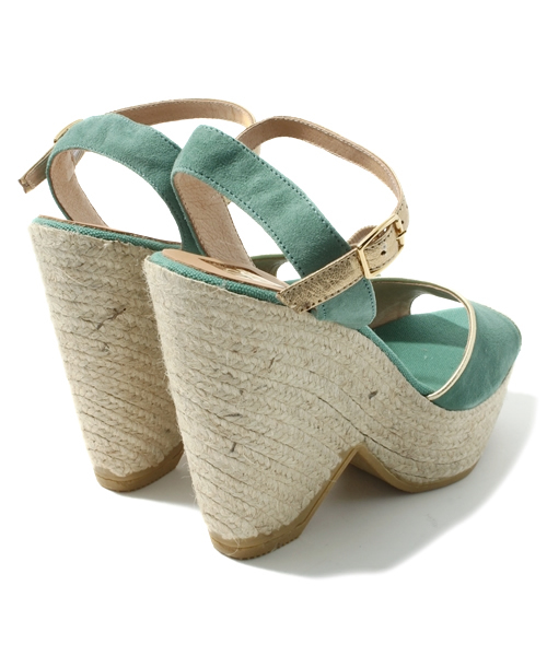 Soareak(ソアリーク)の「【KANNA】 パイピングベルトウェッジ(サンダル・レディース・ライトグリーン/ライトピンク・36/38/37)」の5枚目の写真