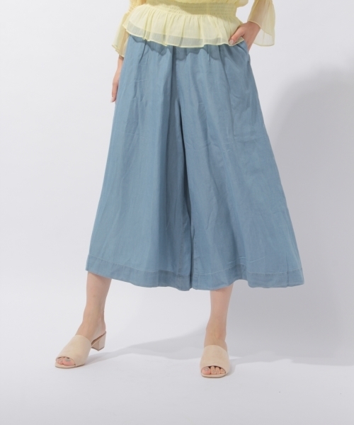 laboratory work(ラボラトリーワーク)の「テンセルデニムパンツ(デニムパンツ・レディース・インディゴブルー/ブルー・MEDIUM)」の1枚目の写真