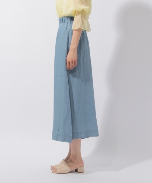 laboratory work(ラボラトリーワーク)の「テンセルデニムパンツ(デニムパンツ・レディース・インディゴブルー/ブルー・MEDIUM)」の6枚目の写真