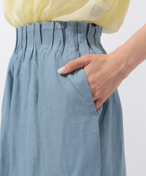 laboratory work(ラボラトリーワーク)の「テンセルデニムパンツ(デニムパンツ・レディース・インディゴブルー/ブルー・MEDIUM)」の10枚目の写真