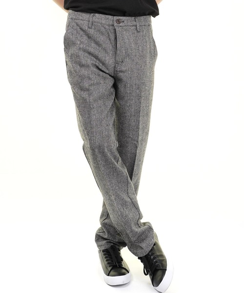 おしゃれスタ（オシャレスタ）の「ツイードロングパンツ(IR) レディース メンズ（その他パンツ・メンズ・A/B/C/D・M/L/XL）」の3枚目の写真