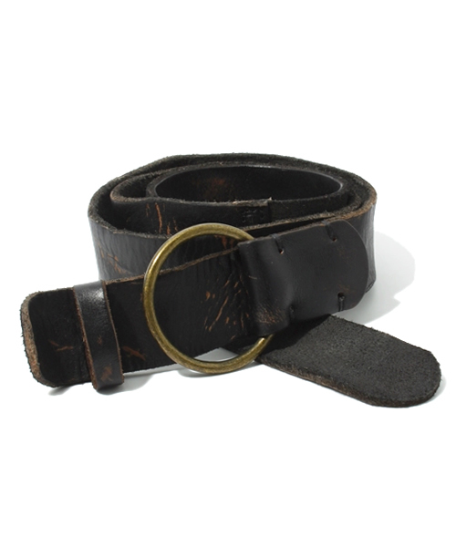 goa（ゴア）の「ヴィンテージレザーベルト（ベルト・レディース・ブラック/ブラウン・FREE）」の2枚目の写真