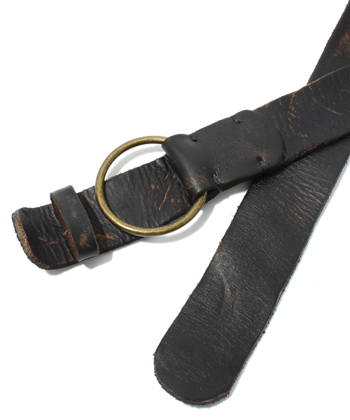 goa（ゴア）の「ヴィンテージレザーベルト（ベルト・レディース・ブラック/ブラウン・FREE）」の3枚目の写真