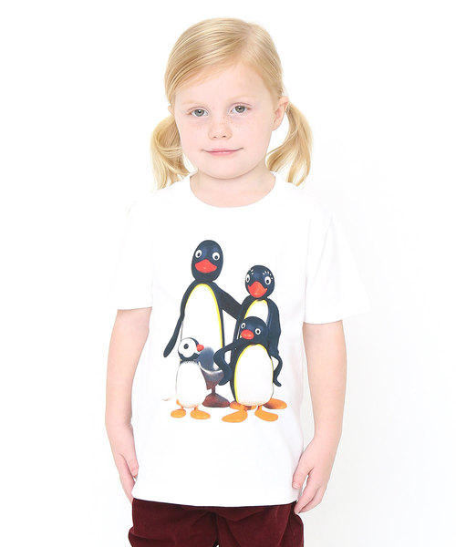 Graniph デザイン ティーシャツ ストア グラニフ の コラボレーションキッズtシャツ ピングーファミリー ピングー Tシャツ カットソー Wear
