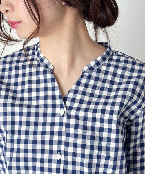 キャップセット ネイビー ホワイト チェック柄 SHIPS Days（シップスデイズ）の「SHIPS Days STANDARD:スキッパー