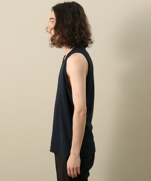 JUNRED（ジュンレッド）の「【吸水速乾】サーマルタンク（タンクトップ・メンズ・ホワイト/ブラック/グレー・S/M/L）」の7枚目の写真