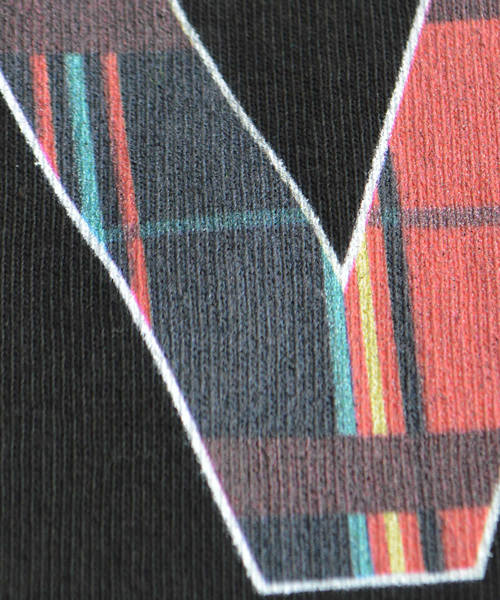 VANS(バンズ)の「VANS/ヴァンズ Check Pattern Flying-V S/S T-Shirt(Tシャツ/カットソー・メンズ・ホワイト/ブラック・M/L/XL)」の8枚目の写真