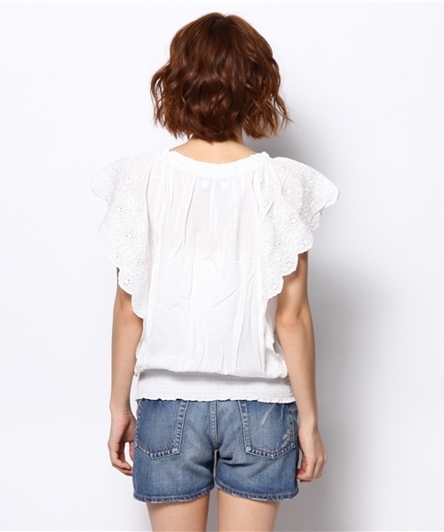 Ray BEAMS（レイビームス）の「NINA KAUFMAN / スカラ刺繍ブラウス（シャツ/ブラウス・レディース・ホワイト系その他・ONE SIZE）」の7枚目の写真