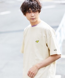 Mark Gonzales/マークゴンザレス MONO-MART別注 ビッグシルエット胸刺繍 半袖Tee