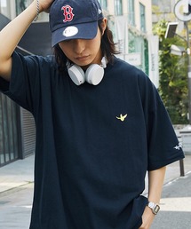 Mark Gonzales/マークゴンザレス MONO-MART別注 ビッグシルエット胸刺繍 半袖Tee