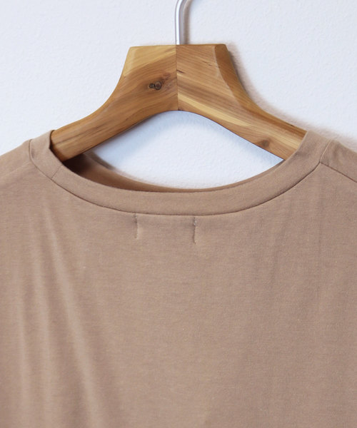 andme（アンドミー）の「デザインノースリーブカットソー（Tシャツ/カットソー・レディース・ブラック/オフホワイト/ライトブラウン/カーキ/グレー系その他・M/L）」の21枚目の写真