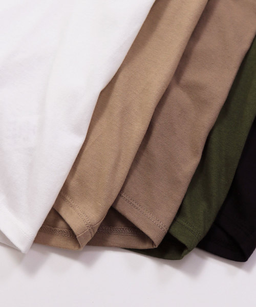 andme（アンドミー）の「デザインノースリーブカットソー（Tシャツ/カットソー・レディース・ブラック/オフホワイト/ライトブラウン/カーキ/グレー系その他・M/L）」の11枚目の写真