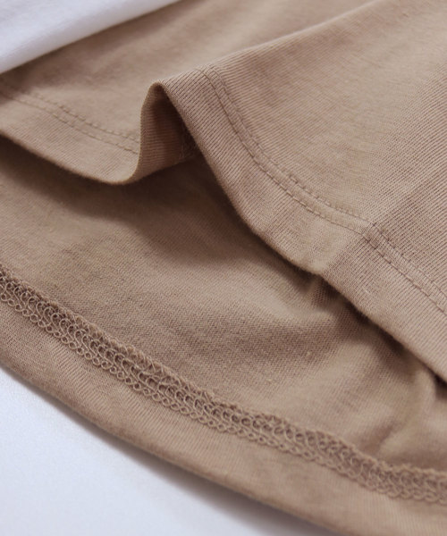 andme（アンドミー）の「デザインノースリーブカットソー（Tシャツ/カットソー・レディース・ブラック/オフホワイト/ライトブラウン/カーキ/グレー系その他・M/L）」の15枚目の写真