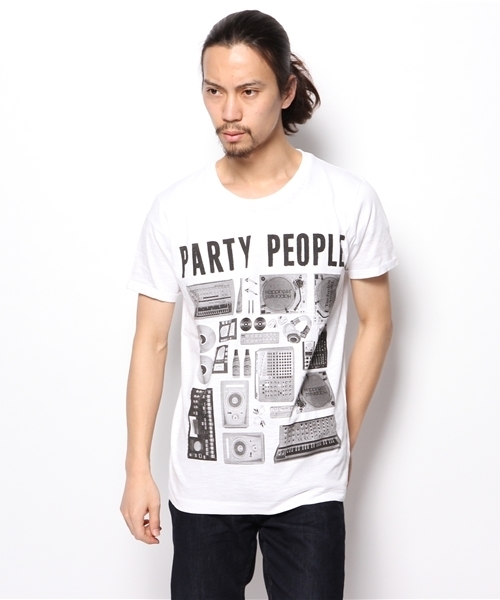 PLST（プラステ）の「Men 【Happiness is a $10 Tee】 Tシャツ