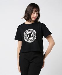 フロントロゴTシャツ ショート丈 クロップド丈6126J954W
