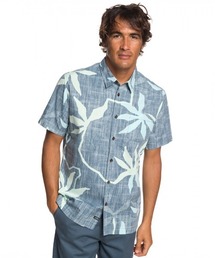 GULLY FLORAL/クイックシルバー 半袖 シャツ 総柄