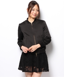 martinique | 【Marisol 5月号、クロワッサン 3月売掲載】martinique/ヘビーサテンブルゾン(ブルゾン)