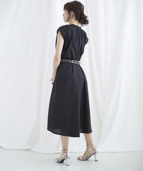 lala Born(ララボーン)の「lalaBorn/60sローンギャザーワンピース(ワンピース・レディース・ブラック/ベージュ/パープル/アイボリー・FREE)」の13枚目の写真