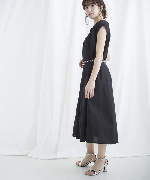 lala Born(ララボーン)の「lalaBorn/60sローンギャザーワンピース(ワンピース・レディース・ブラック/ベージュ/パープル/アイボリー・FREE)」の14枚目の写真
