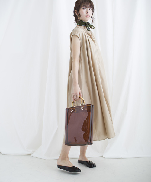 lala Born(ララボーン)の「lalaBorn/60sローンギャザーワンピース(ワンピース・レディース・ブラック/ベージュ/パープル/アイボリー・FREE)」の20枚目の写真