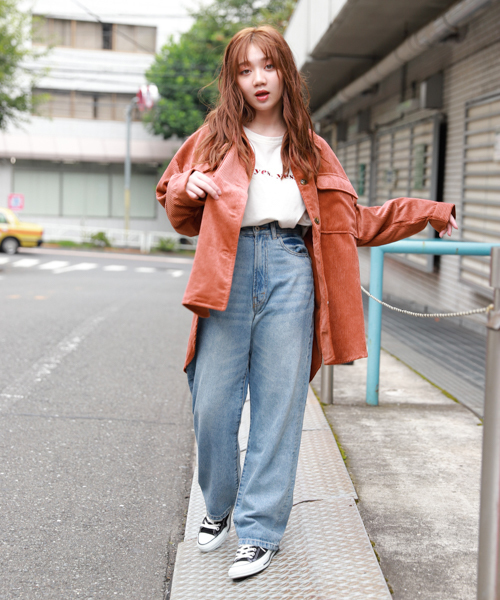 apres jour（アプレジュール）の「コーデュロイCPOジャケット【ZOZOTOWN限定アイテム】（ブルゾン・レディース・カーキ/モカ/オレンジ系その他/ライトベージュ・フリー）」の8枚目の写真