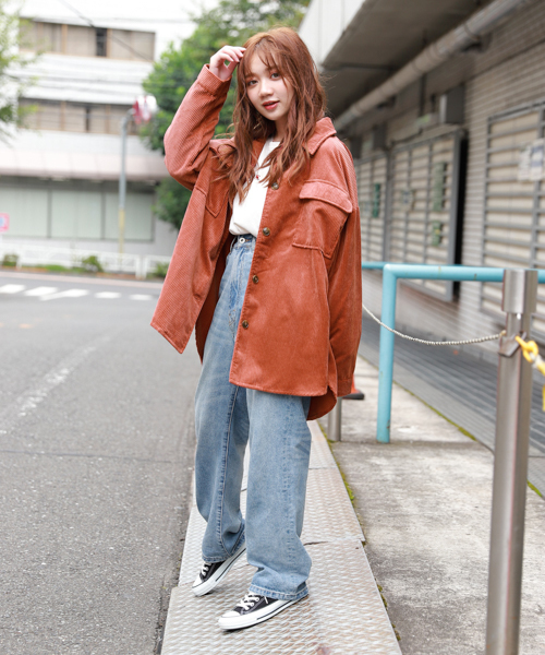 apres jour（アプレジュール）の「コーデュロイCPOジャケット【ZOZOTOWN限定アイテム】（ブルゾン・レディース・カーキ/モカ/オレンジ系その他/ライトベージュ・フリー）」の9枚目の写真