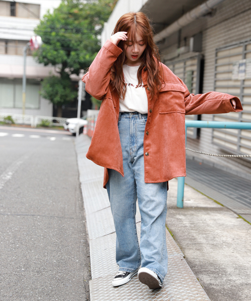 apres jour（アプレジュール）の「コーデュロイCPOジャケット【ZOZOTOWN限定アイテム】（ブルゾン・レディース・カーキ/モカ/オレンジ系その他/ライトベージュ・フリー）」の10枚目の写真