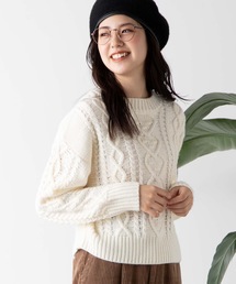 WEGO | WEGO/【セットアップ対応商品】ケーブルセーター(ニット/セーター)