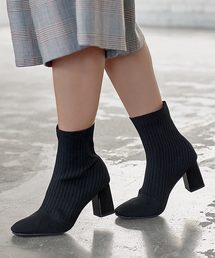 KOBE LETTUCE | スクエアトゥソックスブーツ(ブーツ)