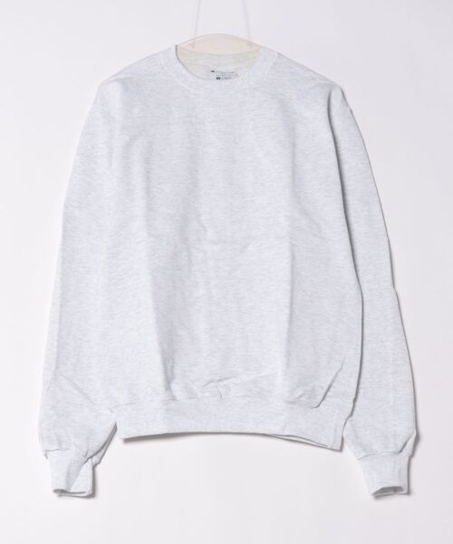 Champion(チャンピオン)の「【Champion/チャンピオン】(UN)9OZ. クルースウェット(スウェット・メンズ・チャコール/オートミール/マルーン/ブルー/グリーン/レッド/オレンジ/ネイビー/グレー/ブラック/イエロー系その他/ホワイト・SMALL/MEDIUM/LARGE/XXX-LARGE/X-LARGE)」の6枚目の写真