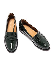 Ray BEAMS | BEAMS / エナメル調 コインローファー(ドレスシューズ)