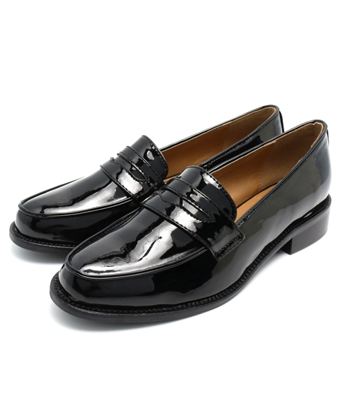 Ray BEAMS（レイビームス）の「【FUDGE 5月号掲載】Ray BEAMS / エナメル調 コインローファー■（ドレスシューズ・レディース・ブラック/ワイン/ダークグリーン・38/37/39/36）」の15枚目の写真