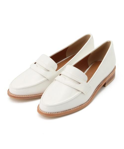 Ray BEAMS（レイビームス）の「【FUDGE 5月号掲載】Ray BEAMS / エナメル調 コインローファー■（ドレスシューズ・レディース・ブラック/ワイン/ダークグリーン・38/37/39/36）」の9枚目の写真