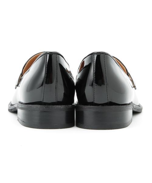 Ray BEAMS（レイビームス）の「Ray BEAMS / エナメル調 コインローファー（ドレスシューズ・レディース・ダークグリーン/ブラック/ワイン/ホワイト・38/39/37/36）」の7枚目の写真