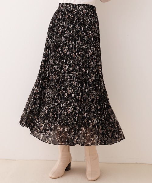 one after another NICE CLAUP（ワンアフターアナザーナイスクラップ）の「【WEB限定】アソートプリーツスカート（スカート・レディース・ホワイト系その他/カーキ/グリーン系その他/ピンク系その他/オレンジ系その他/ブラック系その他/アイボリー/ミント・FREE）」の4枚目の写真