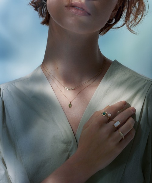 agete（アガット）の「K10ネックレス（ネックレス）」 - WEAR