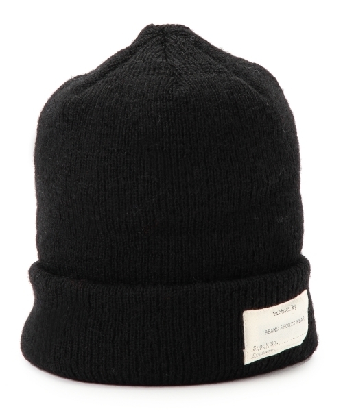 BEAMS(ビームス)の「◎BEAMS / 縮絨 ウール ワッチキャップ(ニットキャップ/ビーニー・メンズ・ブルー/ネイビー/グレー/ブラック/ワイン/オレンジ/グリーン/ライトブルー・ONE SIZE)」の22枚目の写真