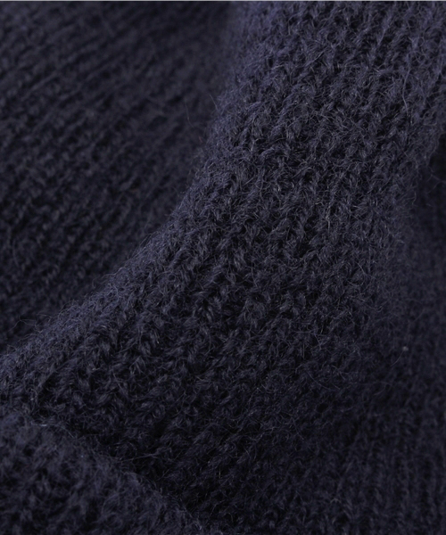 BEAMS(ビームス)の「◎BEAMS / 縮絨 ウール ワッチキャップ(ニットキャップ/ビーニー・メンズ・ブルー/ネイビー/グレー/ブラック/ワイン/オレンジ/グリーン/ライトブルー・ONE SIZE)」の10枚目の写真