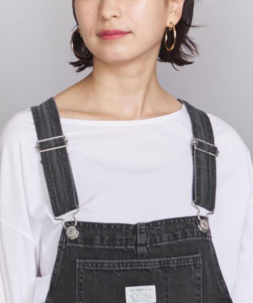 Levi's（リーバイス）の「＜LEVI’S（リーバイス）＞デニムオーバーオール（サロペット/オーバーオール・レディース・ブラック・SMALL）」の5枚目の写真